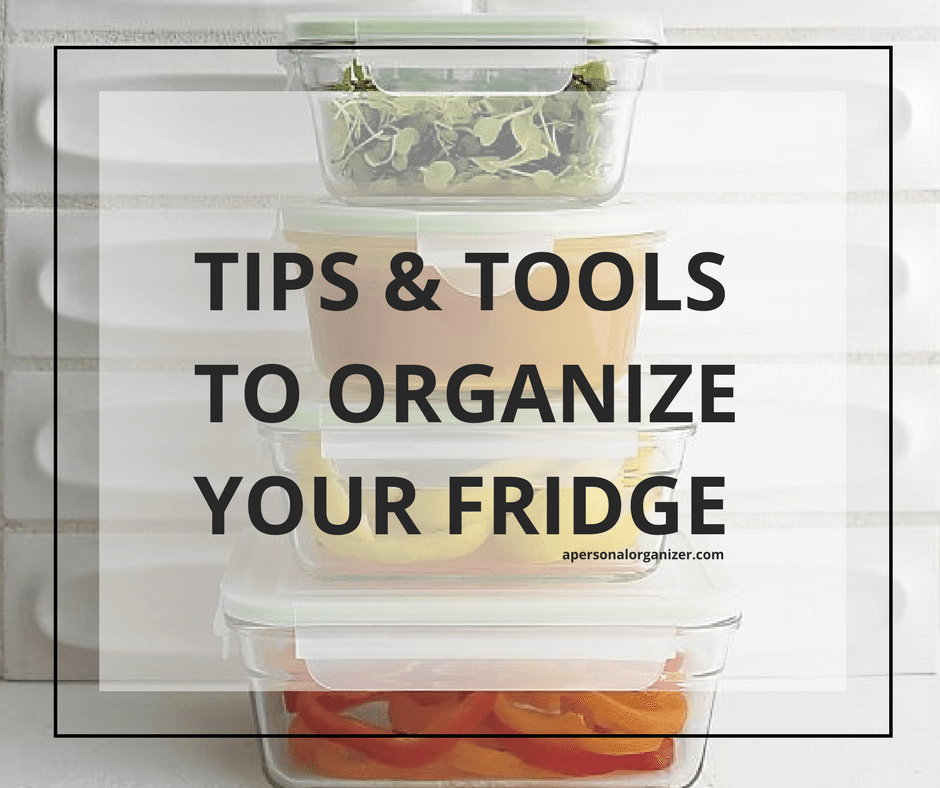 Tips and tools to organize your fridge