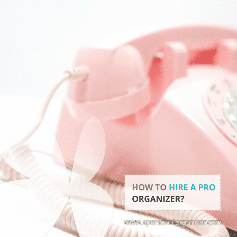 How to Hire a Professional Organizer
