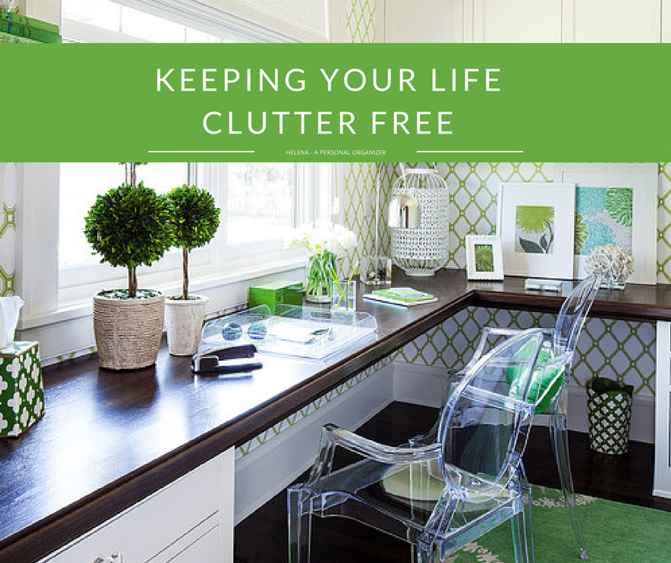 Simple Habits to Keep Your Life Clutter Free