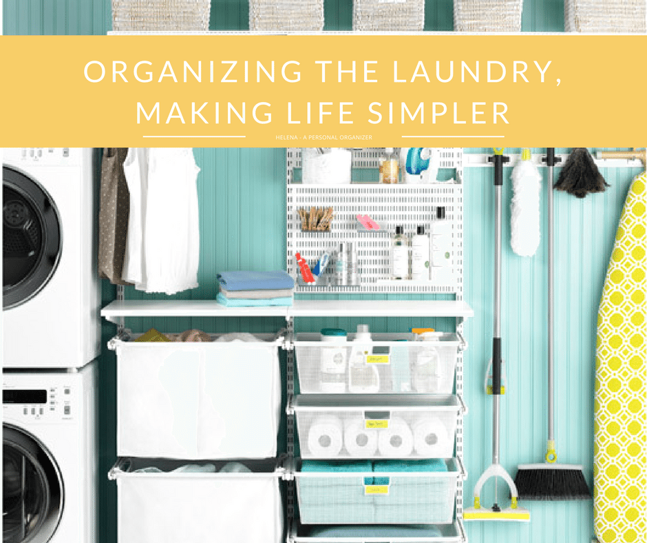 Organizing the Laundry, Making Life Simpler