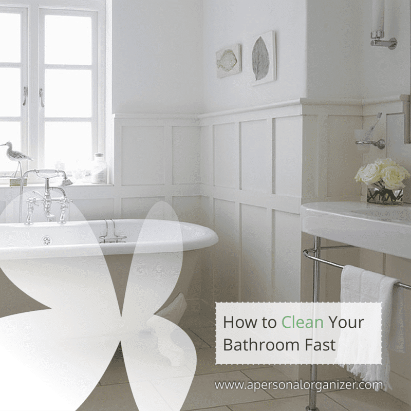 The 15 Minute Plan to Clean Your Bathroom