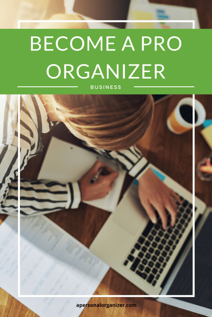 Becoming a professional organizer