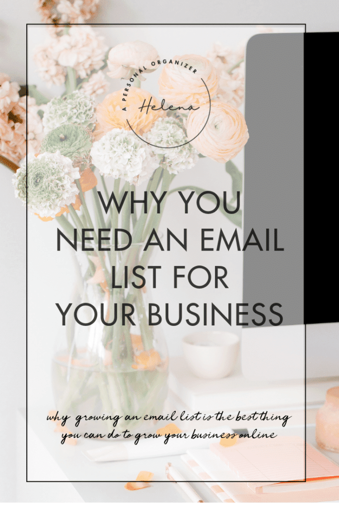 Need an email list for your business - A Personal Organizer