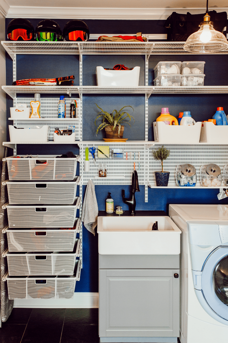 Organizing The Laundry Room – Home Organizing Challenge