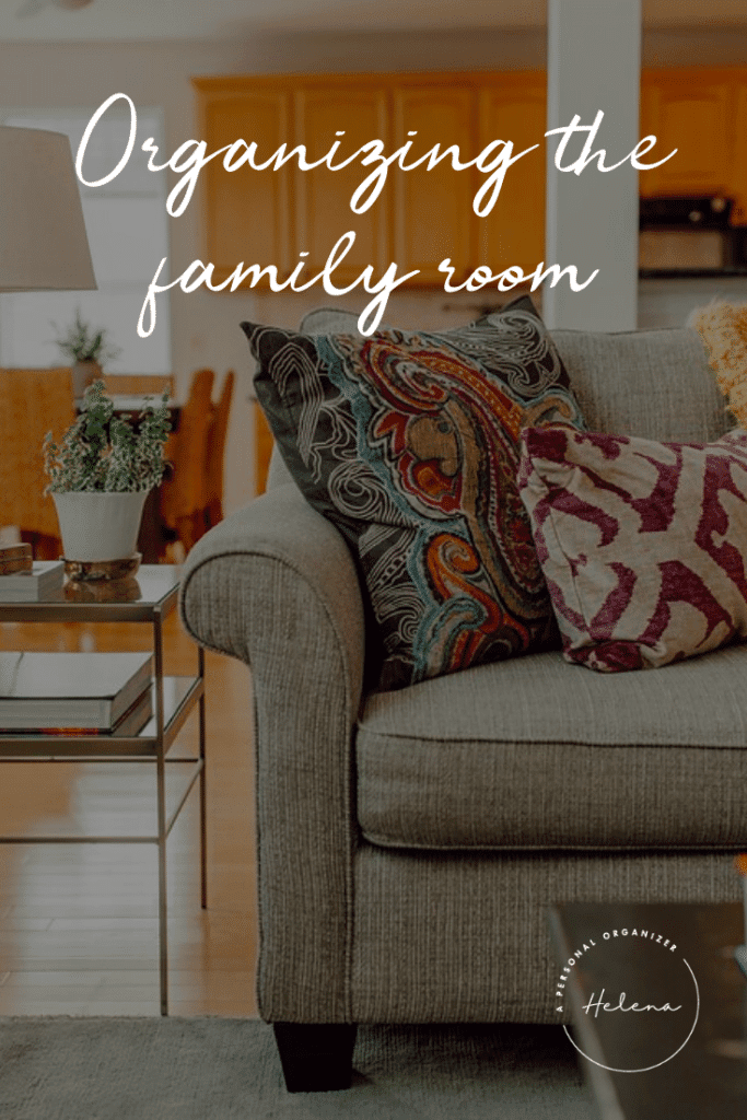 Organizing The Family Room