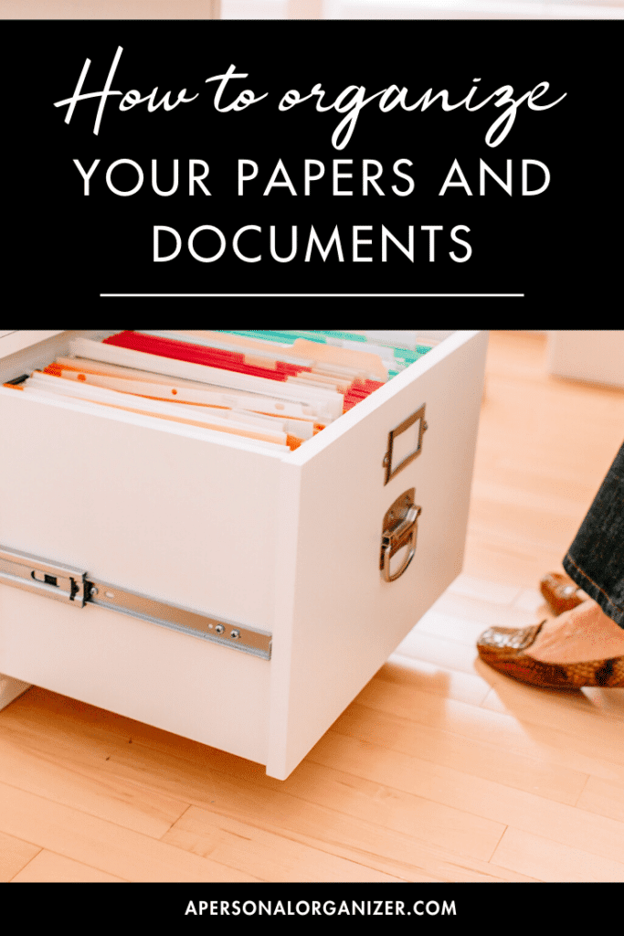 How to Organize Your Papers And Documents