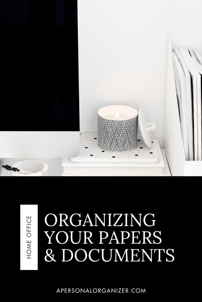 How to Organize Your Papers And Documents.