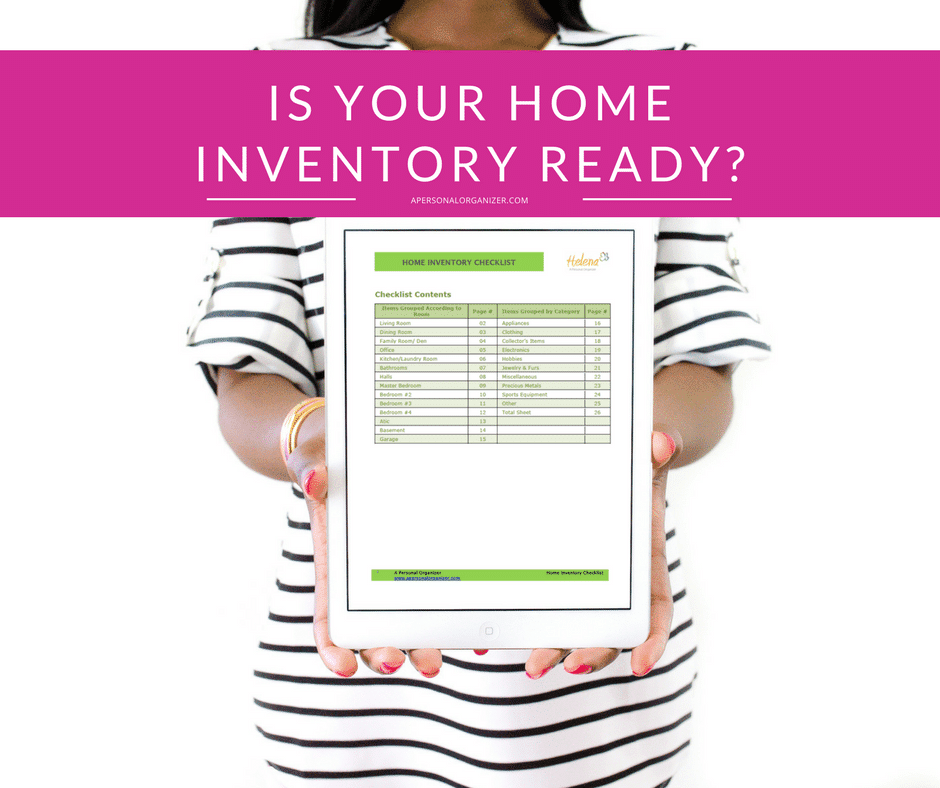 Is Your Home Inventory Ready?