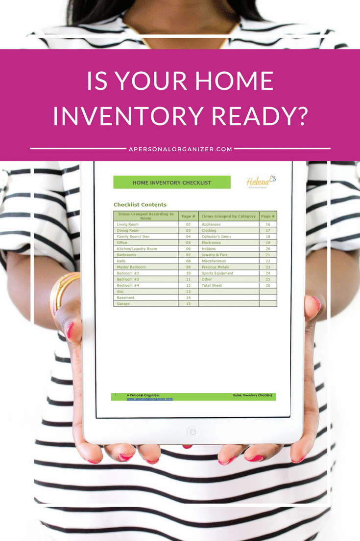 Is your home inventory ready? Preparing yourself for a move or an emergency will be much easier with a complete inventory of your belongings. Free download.
