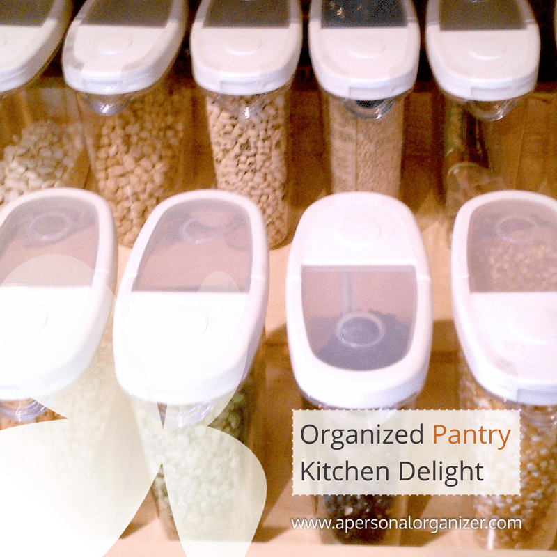 organized pantry