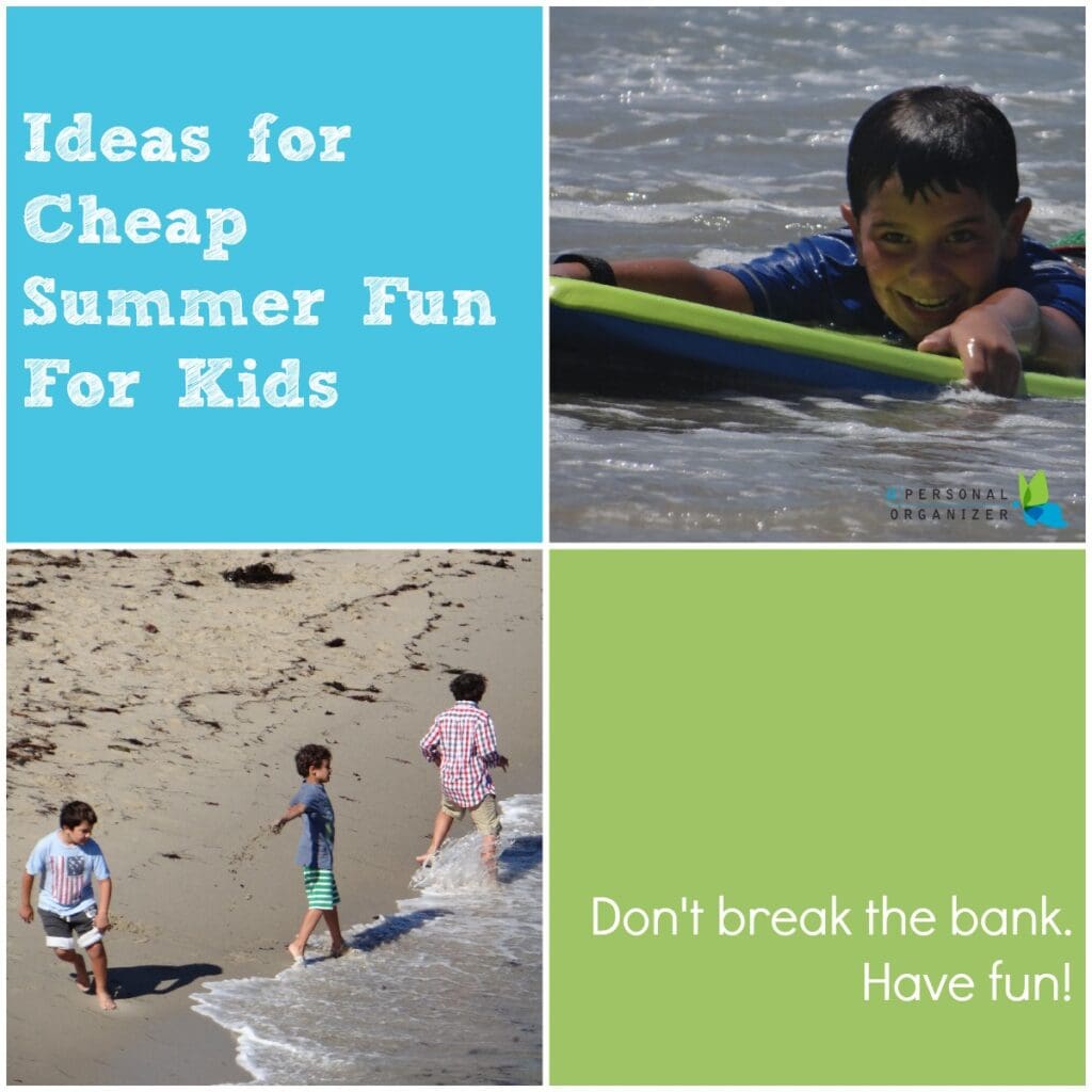 Cheap Summer Fun For Kids. Don't break the bank to have fun with your kids.