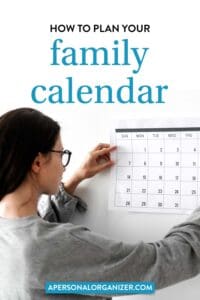 How To Plan Your Monthly Family Calendar For The New School Year