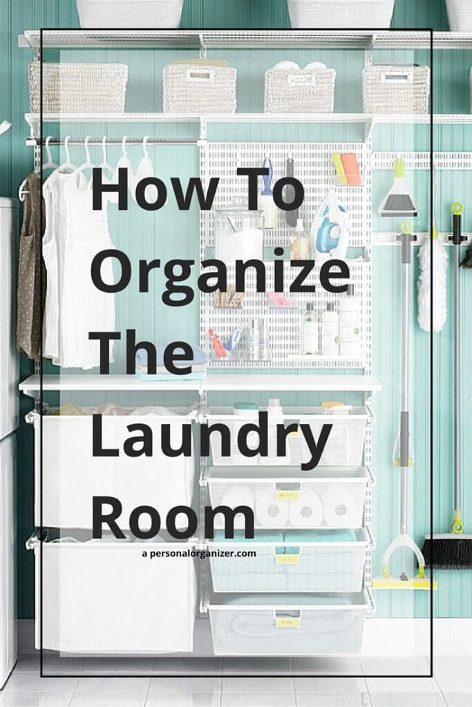 How to Organize the Laundry Room | Helena Alkhas | Professional Organizer