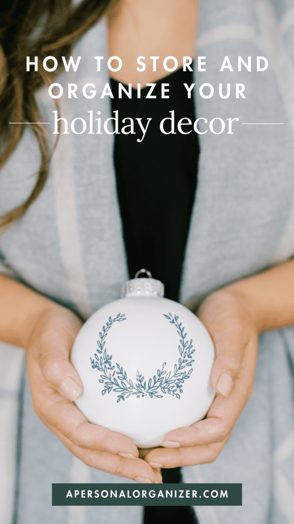 How to store and organize your holiday decor