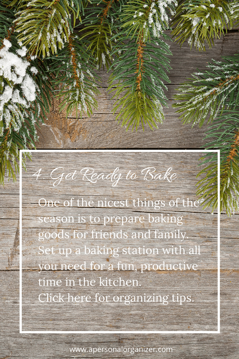 One of the nicest things of the season is to bake. Get your home