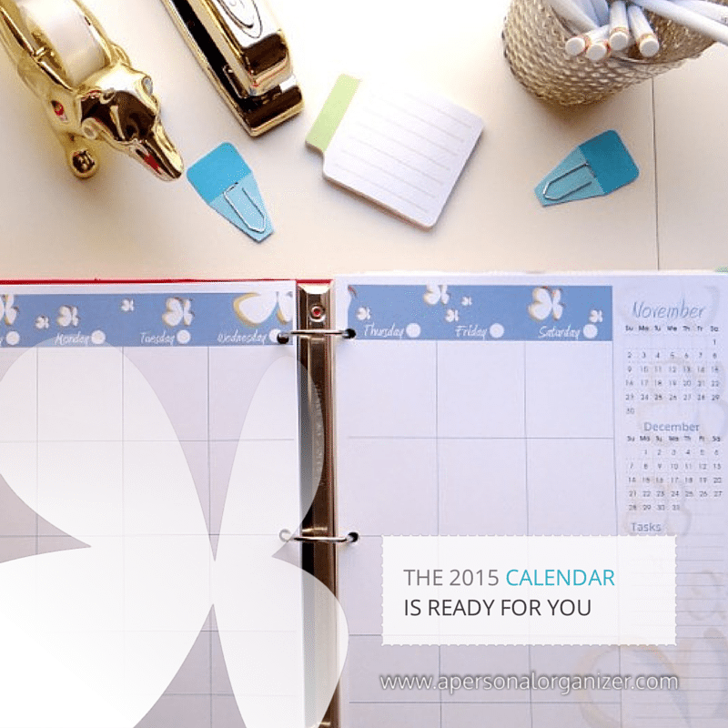 Get organized with the new calendar & family planner!