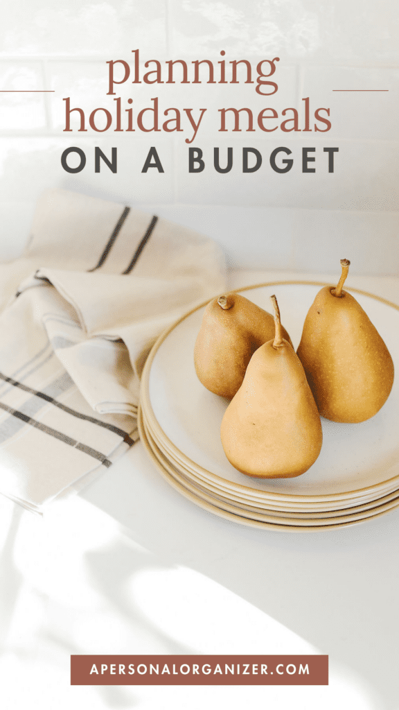 Planning Holiday Meals on a Budget - Blog post image