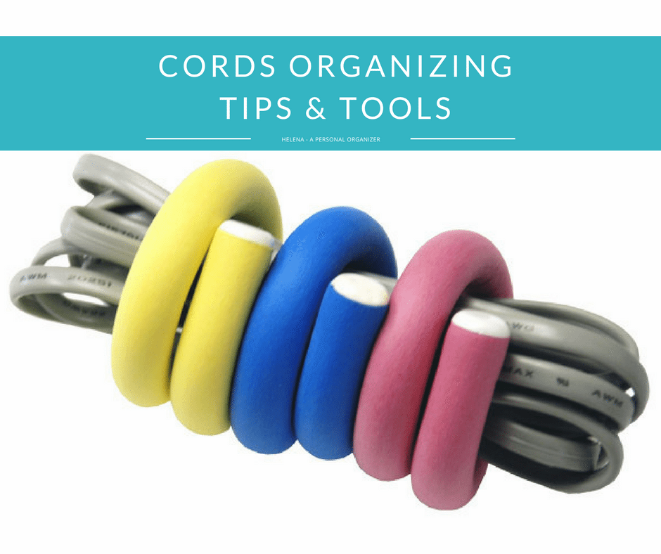 Organizing the Cords Under Your Desk!