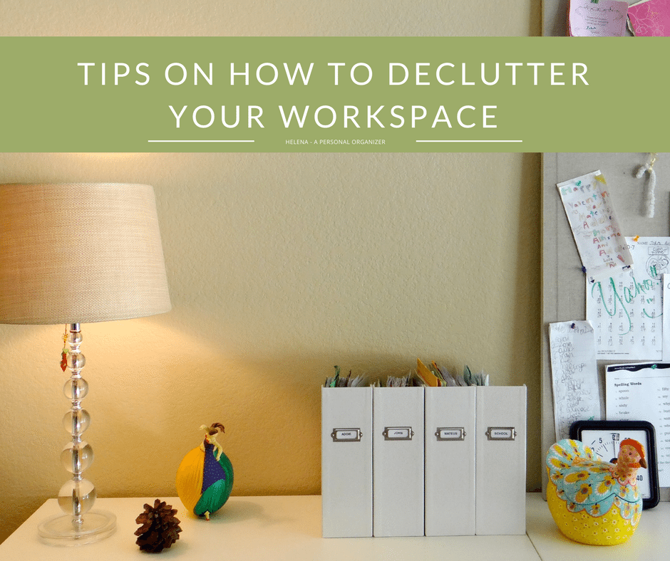 Tips on How to Declutter Your Workspace