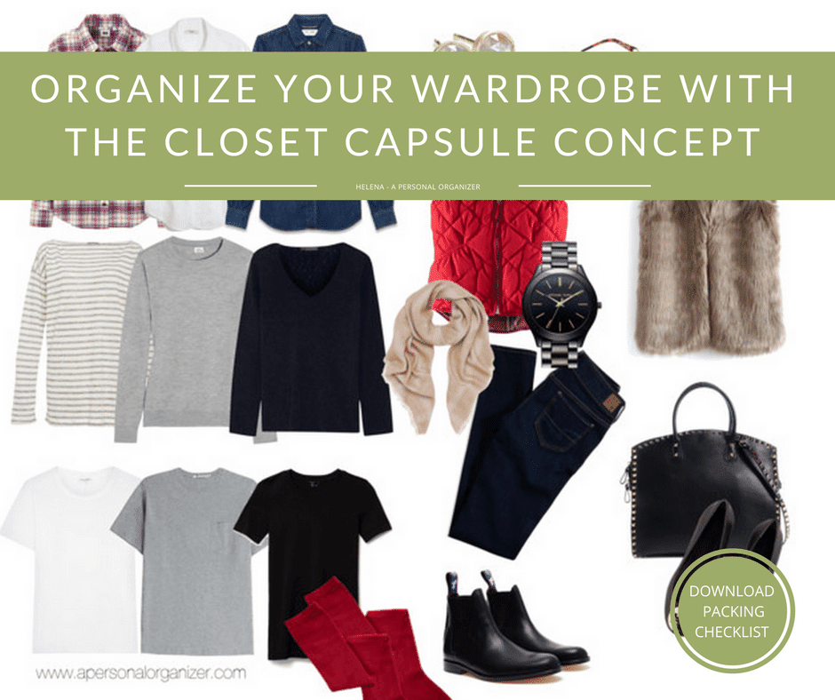Organize the Closet Using the Capsule Concept