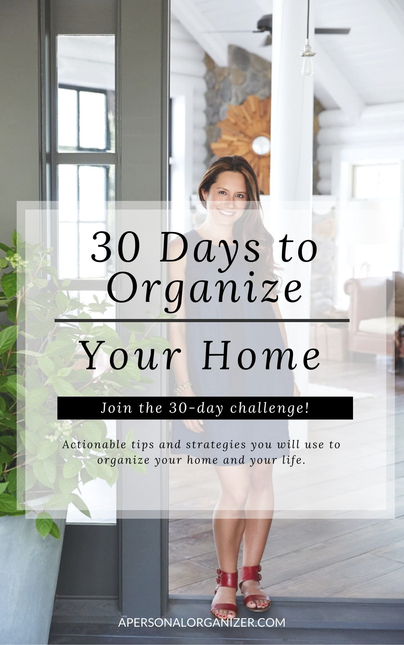 how to organize your life in 30 days