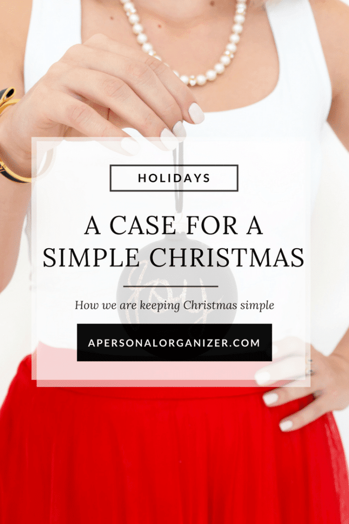 Christmas Holidays - A Personal Organizer