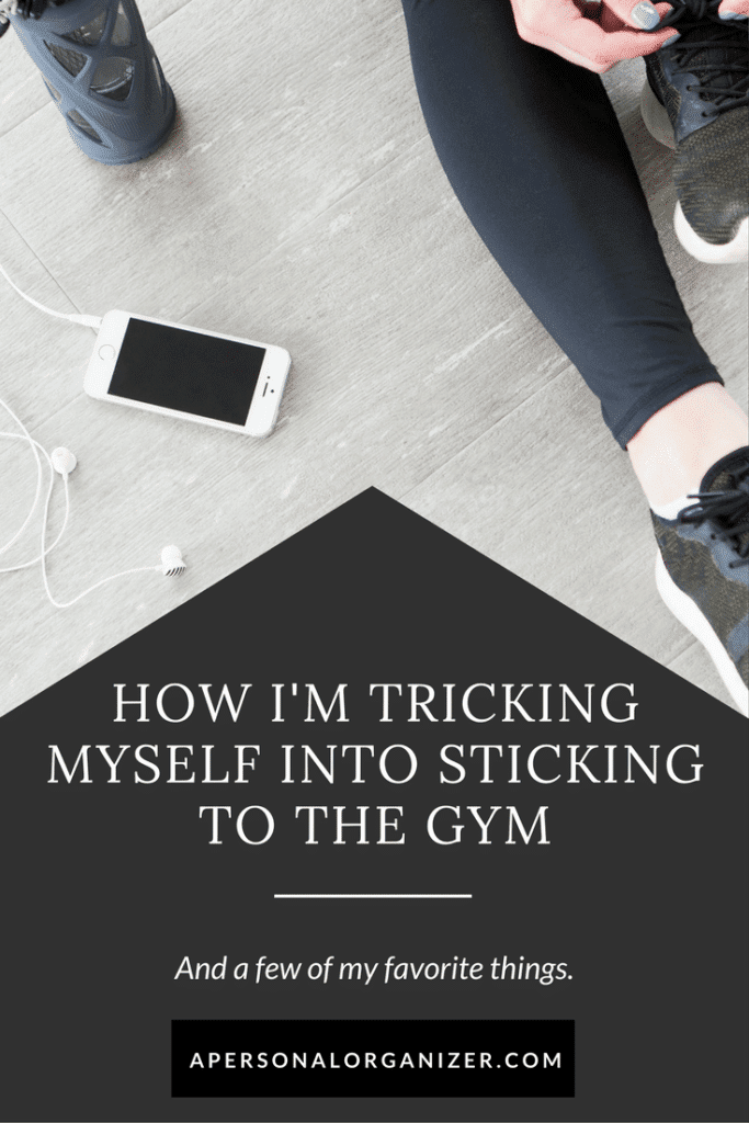How I'm tricking myself into sticking to the gym. A new year's resolution finally achieved!