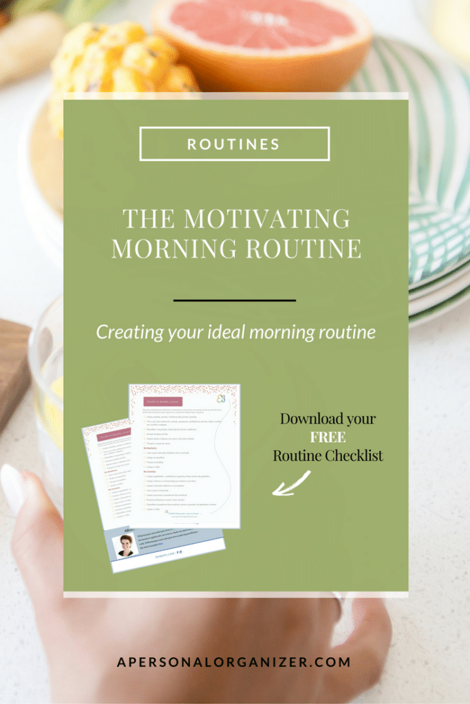 The Ideal Morning Routine - A Personal Organizer