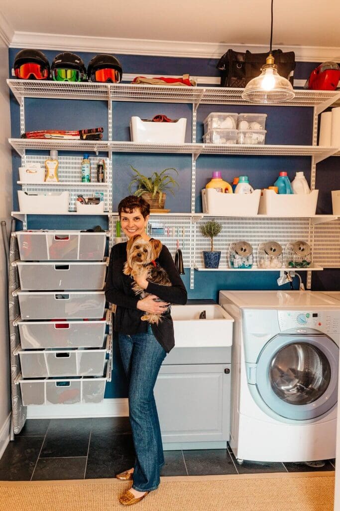 From Complete Disaster To Awesome Laundry Room