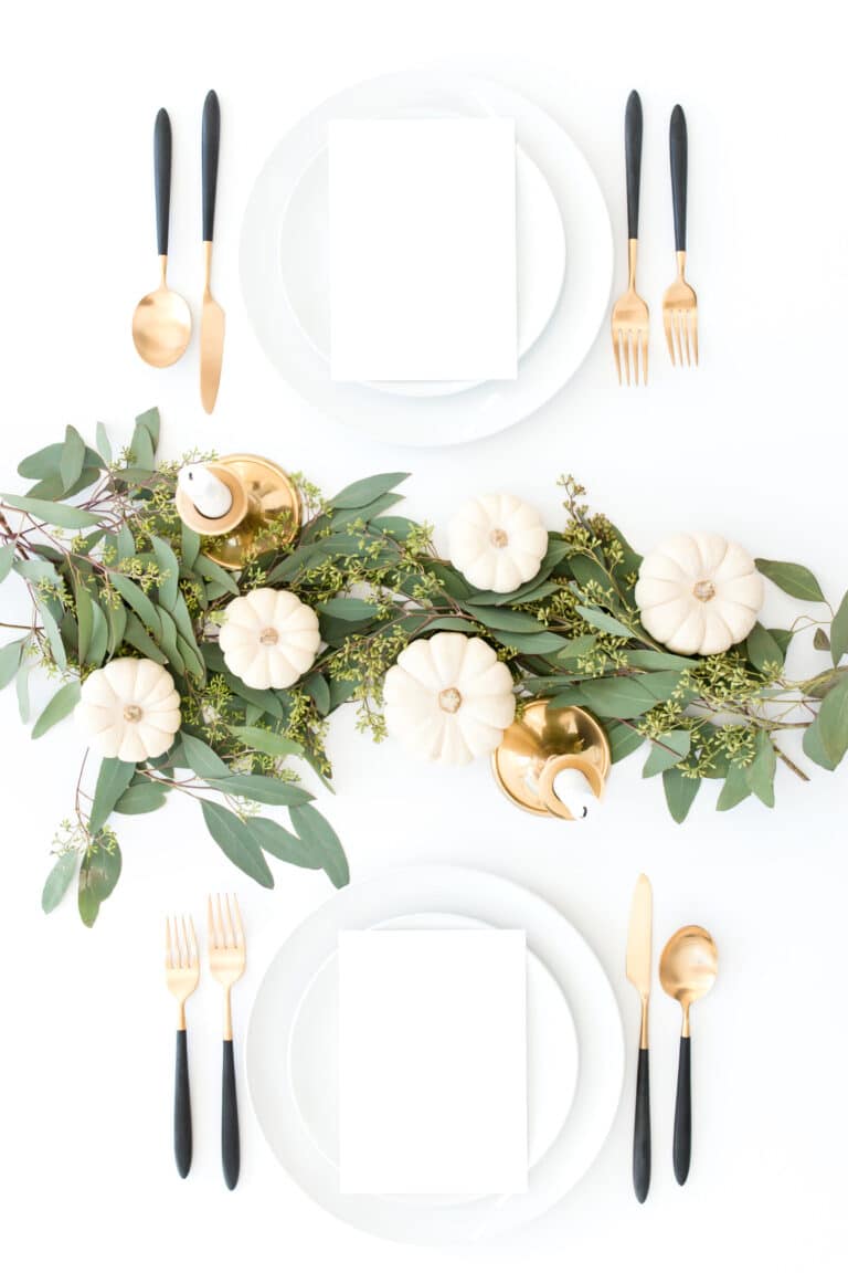 Thanksgiving Decorating Ideas - A Personal Organizer