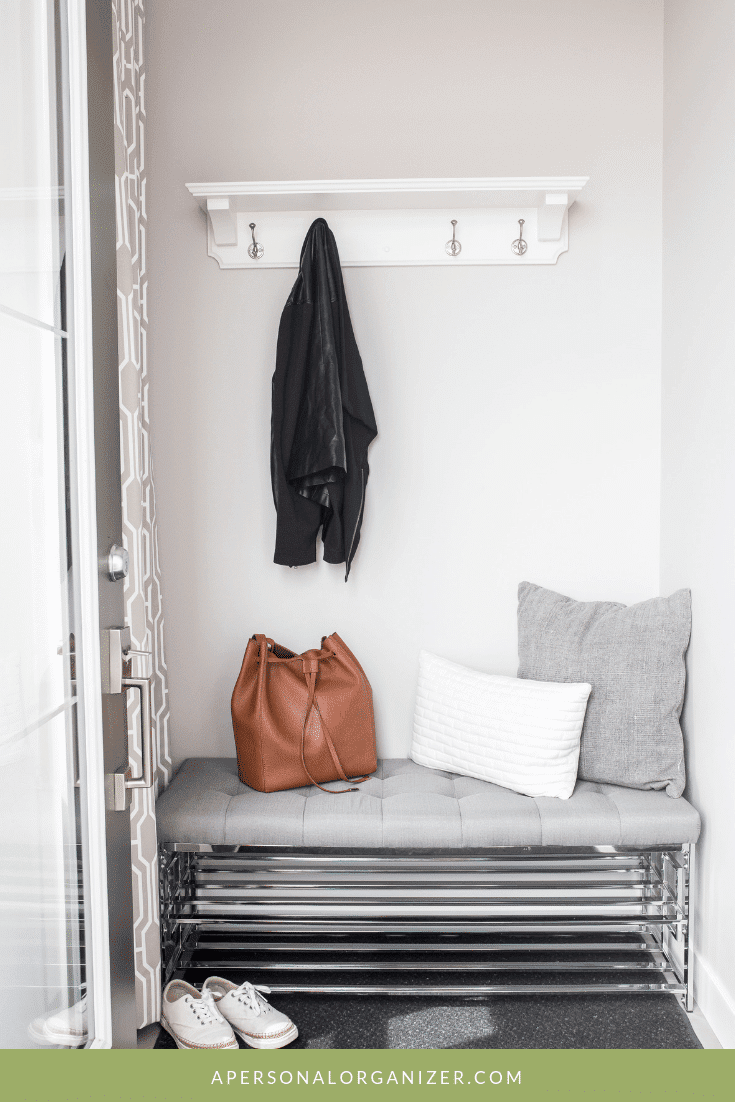 Day 1: The Entrance – Declutter And Organizing Challenge