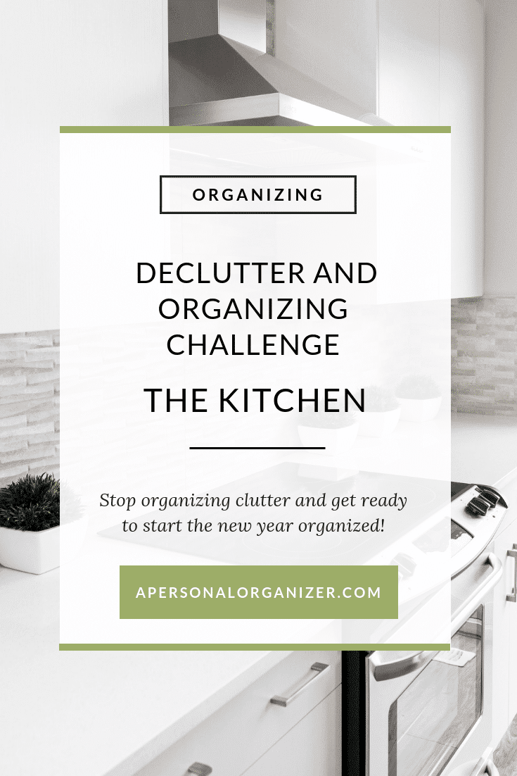 Kitchen Organization: Decluttering