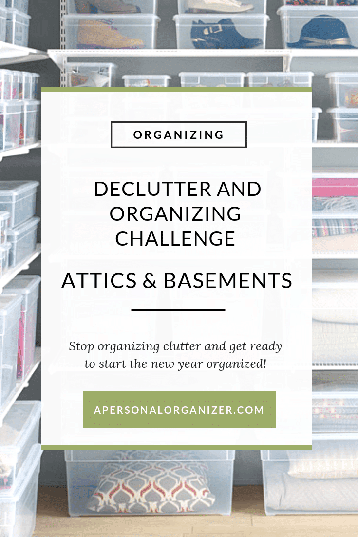 Organizing Attics, Basements and Storage Spaces