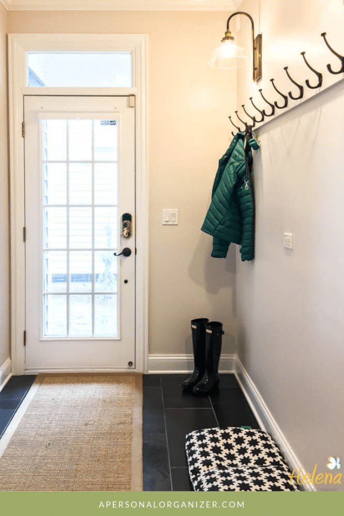 remodeled mudroom