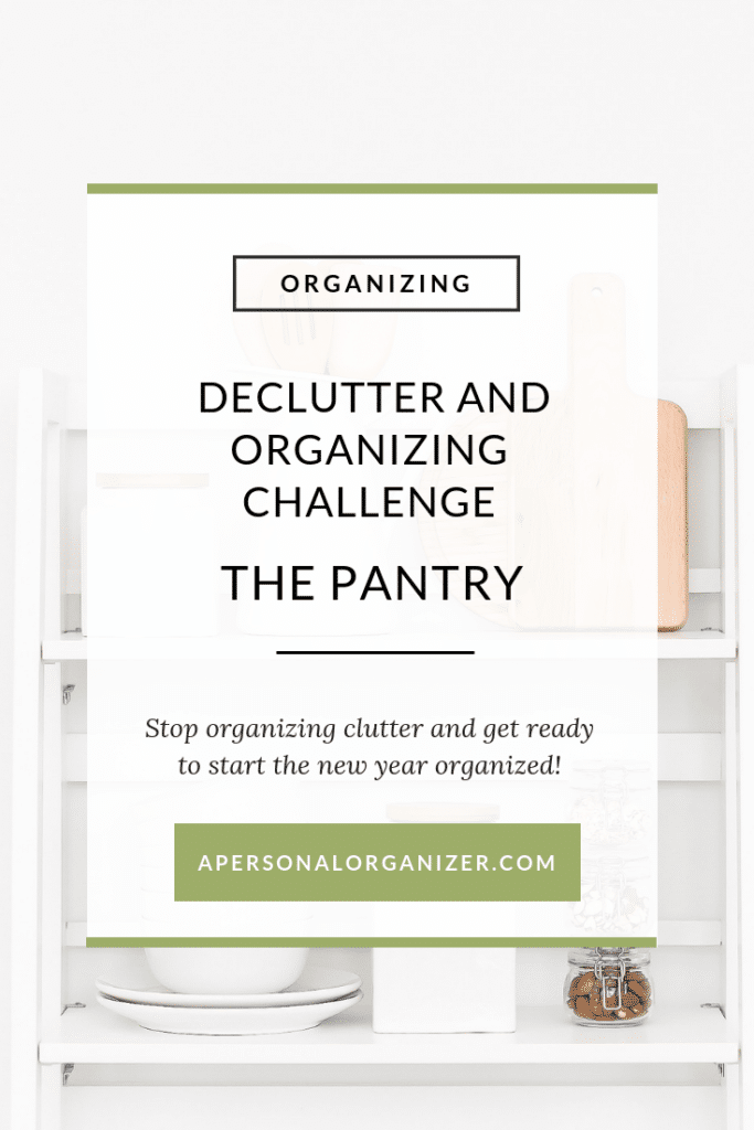 How to Organize The Pantry