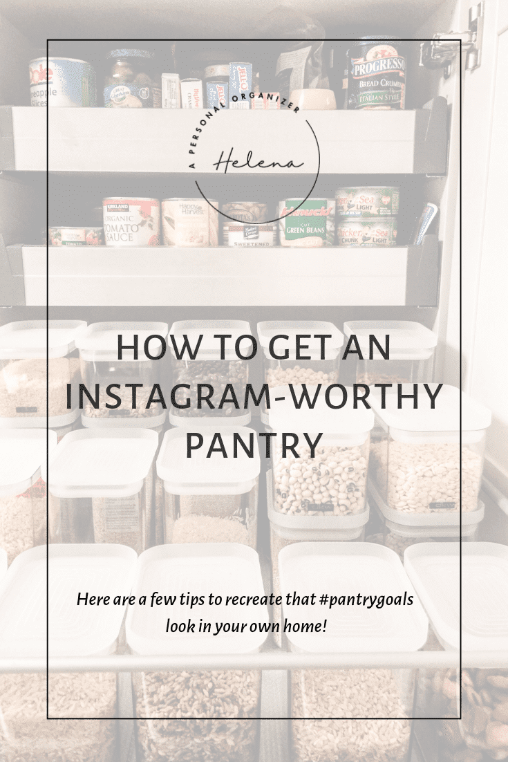 How to get an instagram-worthy pantry