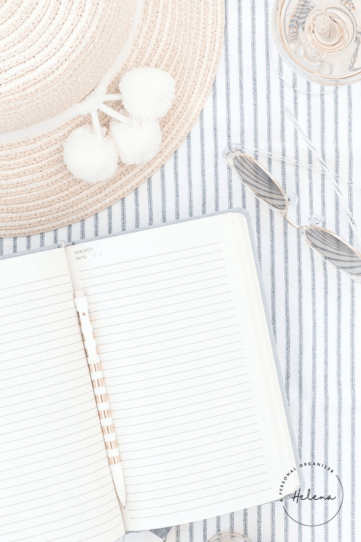 Learn how to Organize and Create a Summer Routine - A Personal Organizer
