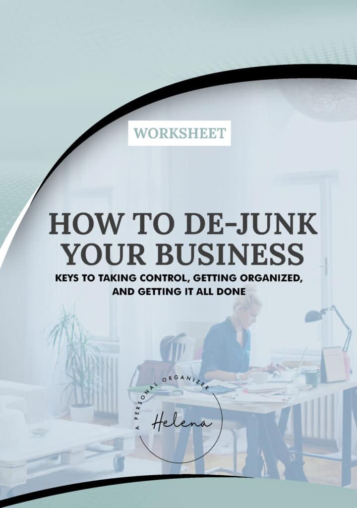 Calendar - Dejunk your business - A Personal Organizer