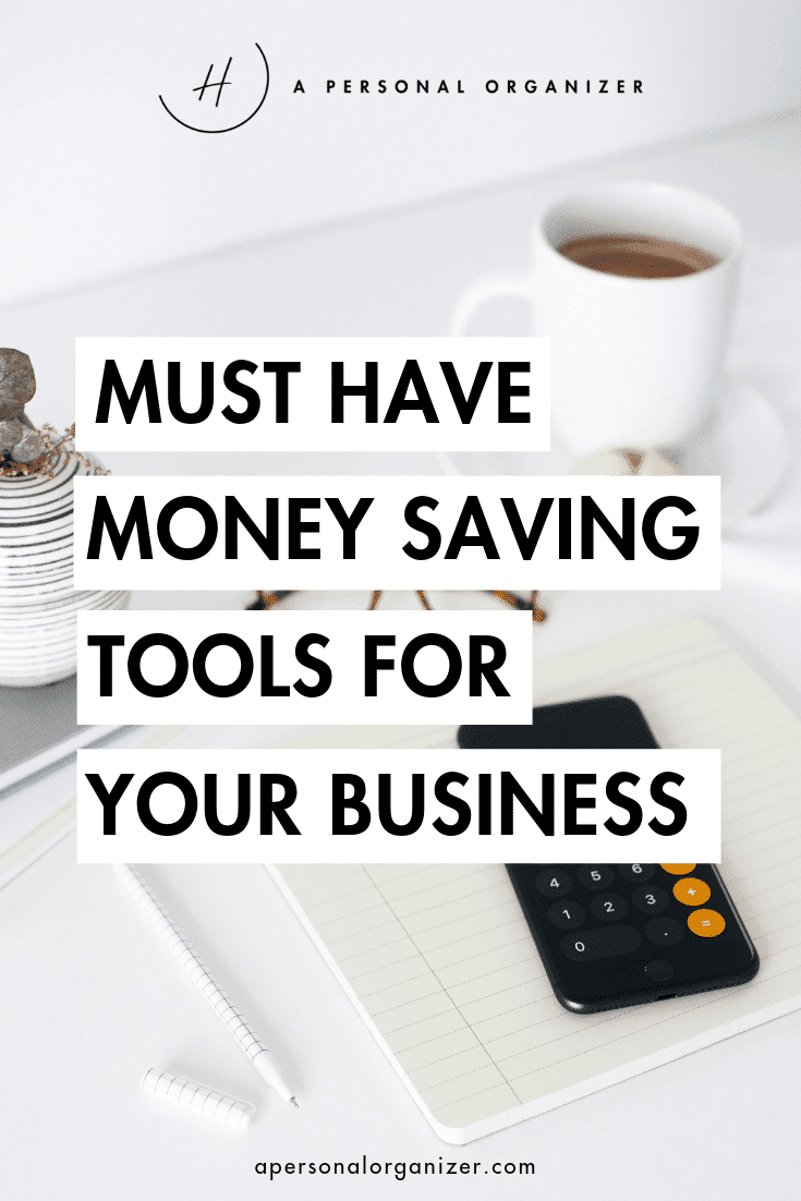 Saving money in your small business is essentially like paying yourself more money, and who doesn’t want that? Check out our must-have money-saving tools and habits for your organizing businesses!