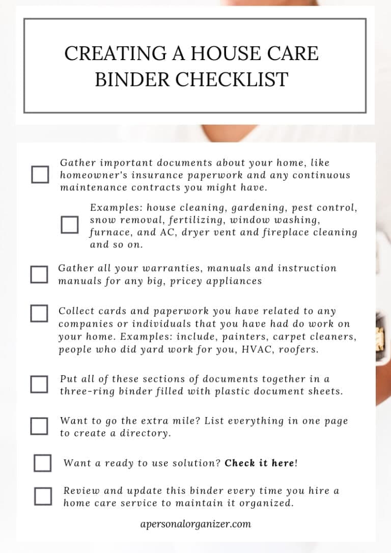 Organizing Printables