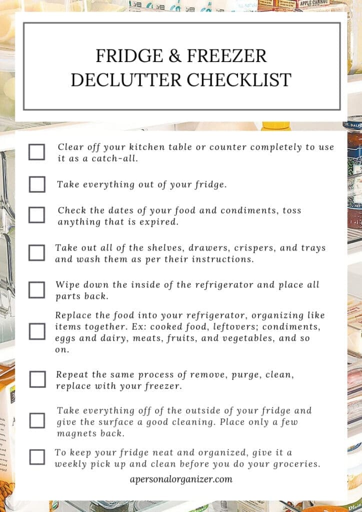 https://apersonalorganizer.com/wp-content/uploads/2019/09/Fridge-Freezer-Declutter-Checklist-724x1024.jpg