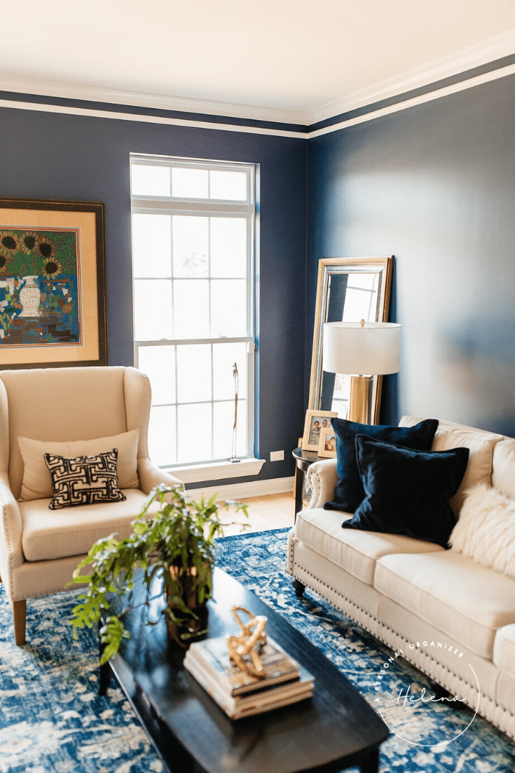 Organizing The Formal Living Room – Home Organizing Challenge