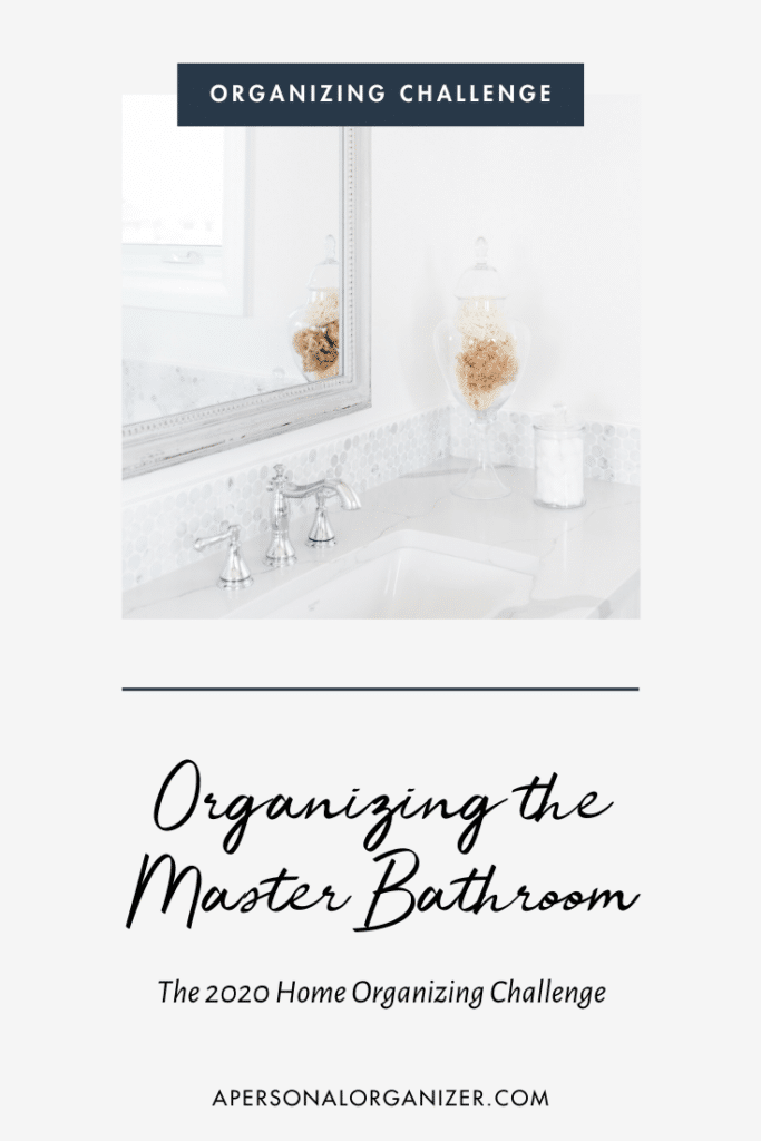 Bathroom organization
