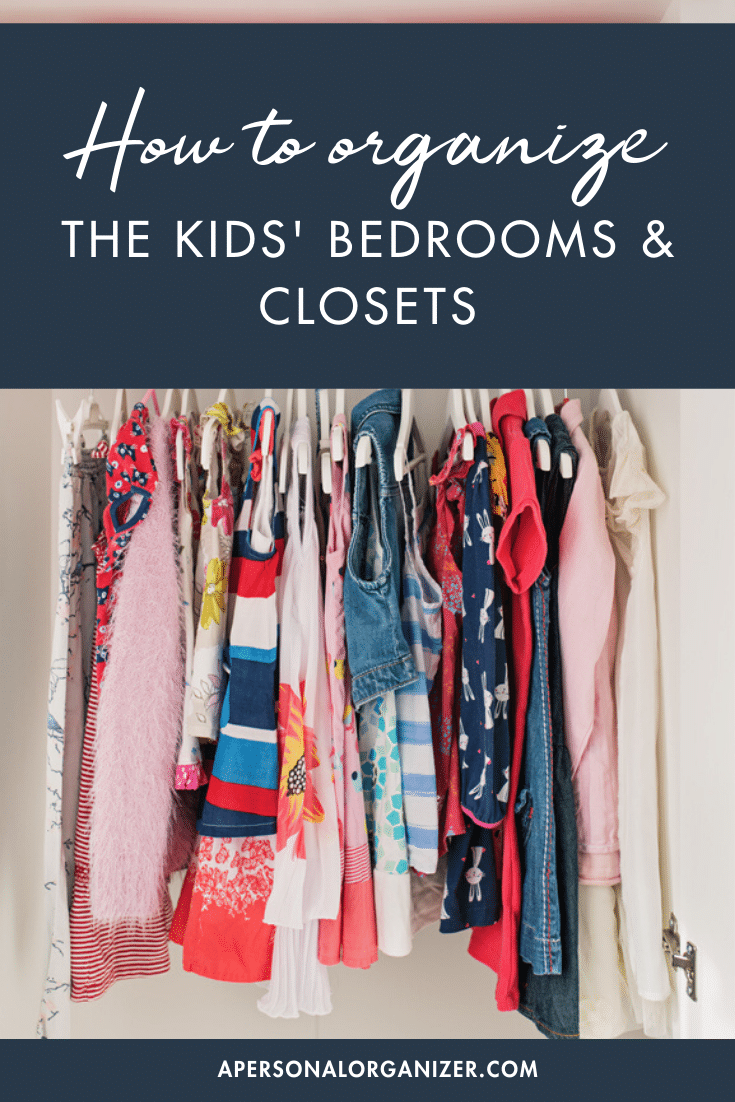 How to Organize Kids’ Bedrooms And Closets - Home Organizing Challenge