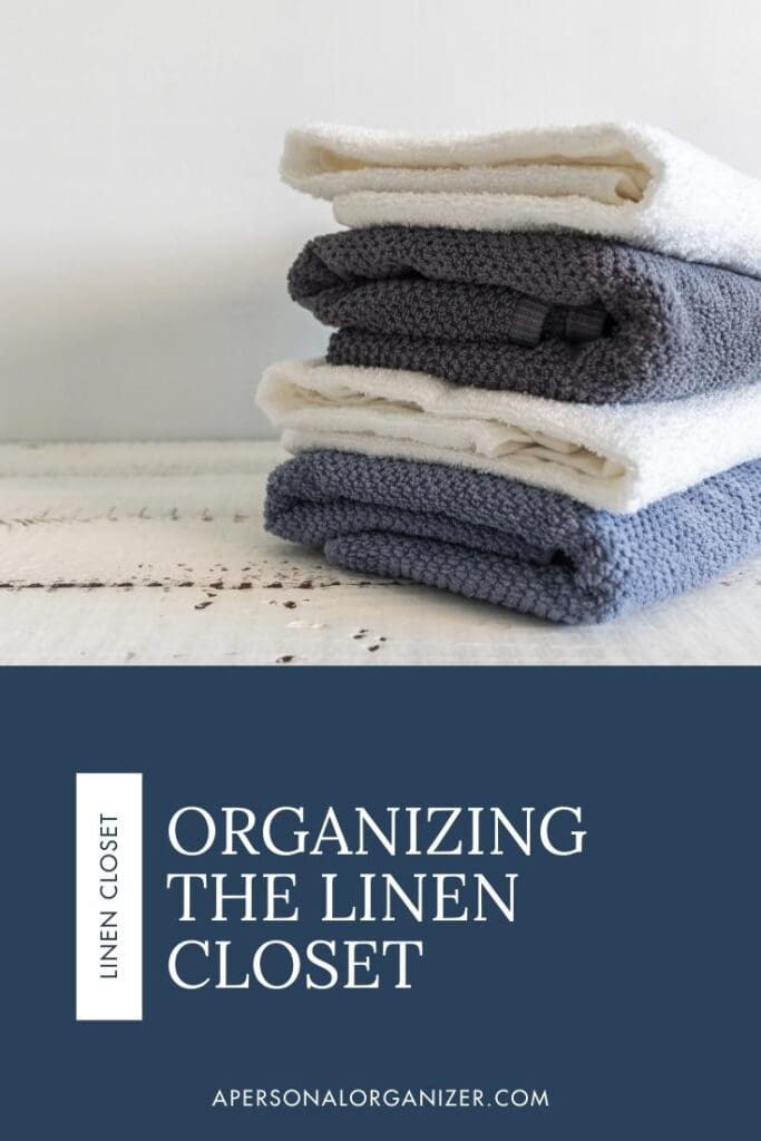 How to Organize The Linen Closet.