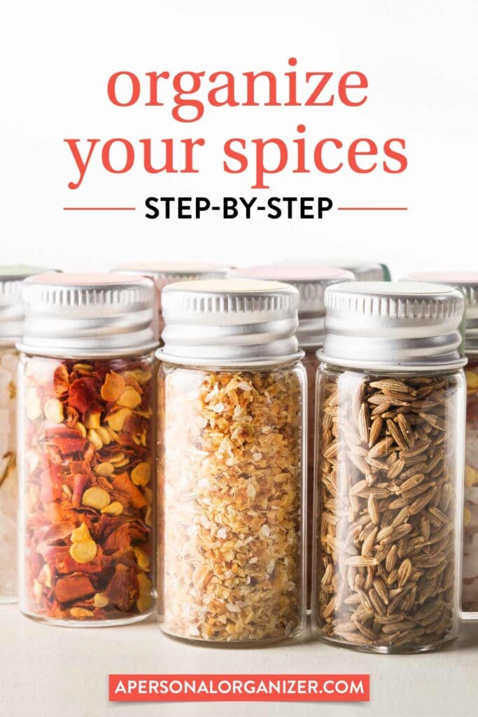 organizing spices