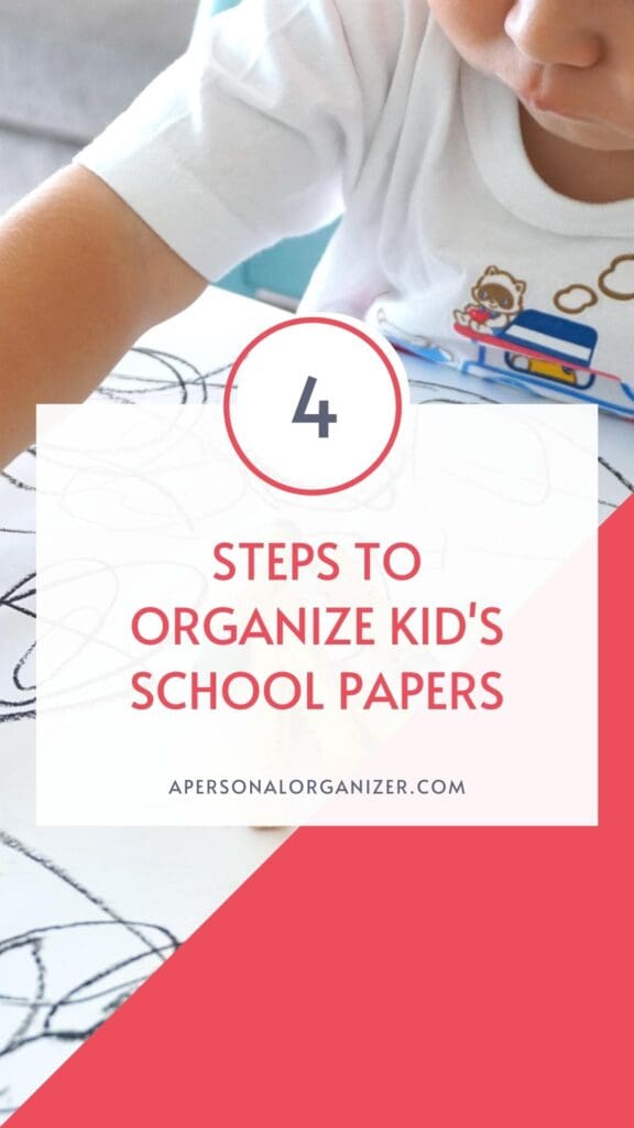 Organizing Your Kids School Papers