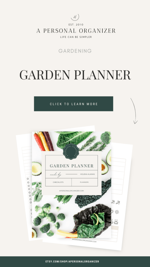 Garden Planner - A Personal Organizer