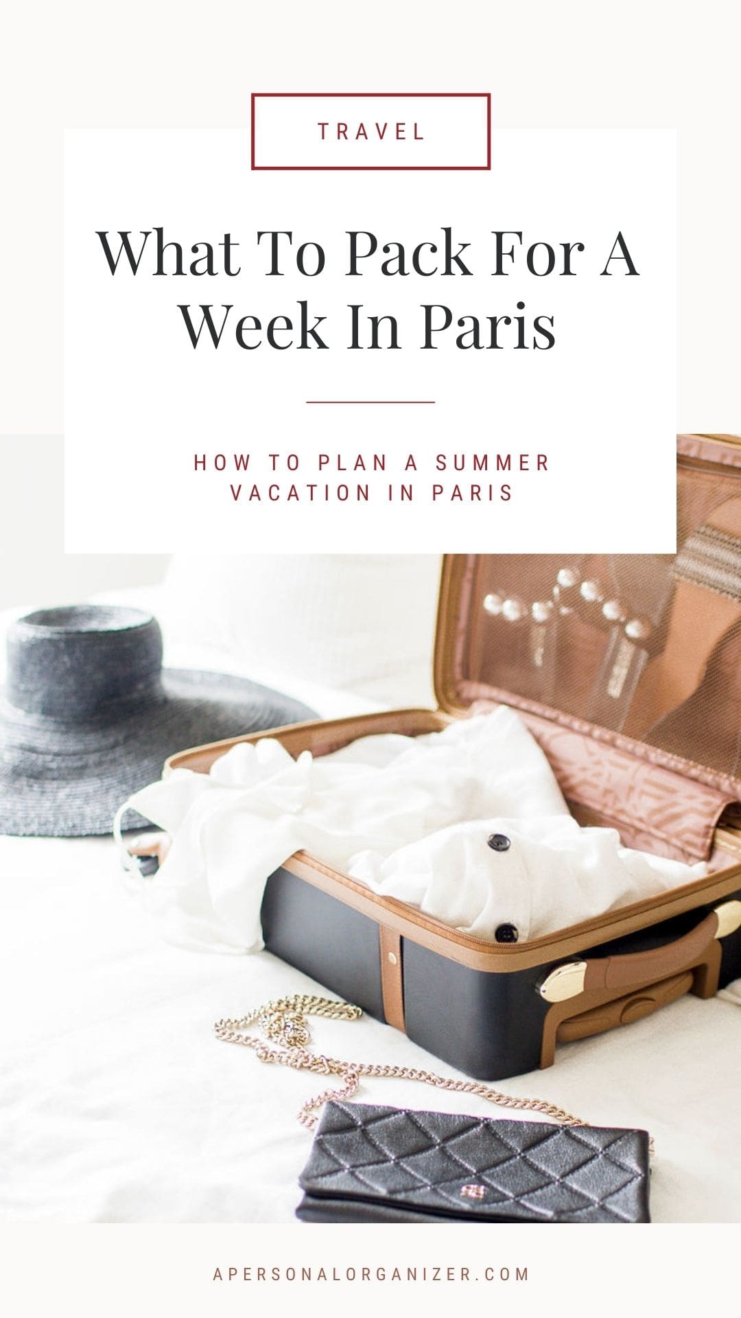 Paris is amazing and here are the best tips on what to pack for a summer week in Paris and make the most of your trip. Travel Checklist.