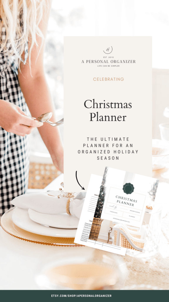 Christmas Planner Printable PDF - A Personal Organizer